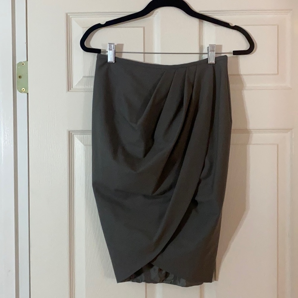 Lafayette 148 Grey professional Skirt - Size 0